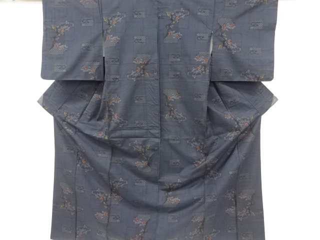 JAPANESE KIMONO / DORO OSHIMA TSUMUGI